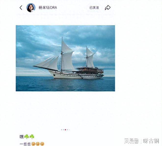 杨采钰与老公同框撒糖男方上演甜蜜“望妻眼”男帅女美超般配